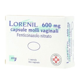 LORENIL*1CPS MOLLI VAG 600MG