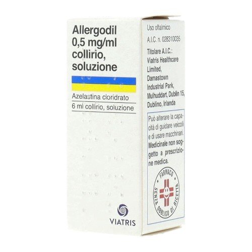 ALLERGODIL COLL FL 6ML 0,05%