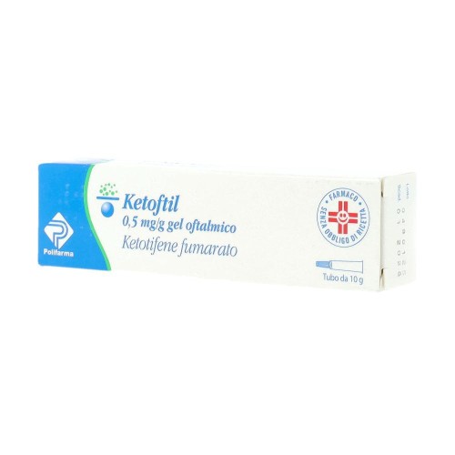 KETOFTIL*OFT GEL 10G 0,5MG/G