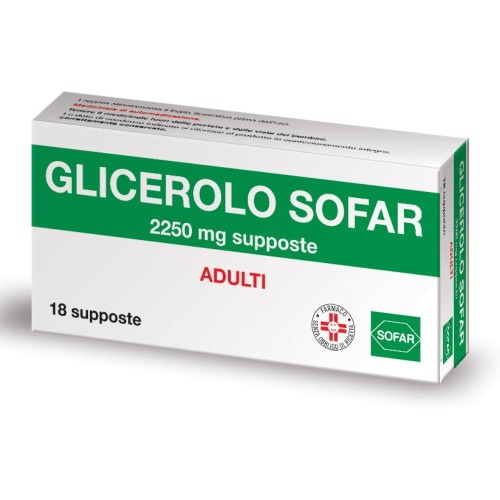 GLICEROLO AD 18SUPP 2250MG