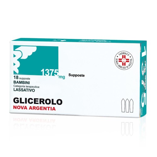 GLICEROLO BB 18SUPP 1375MG