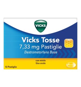 VICKS TOSSE 12PASTL 7,33MG MIE