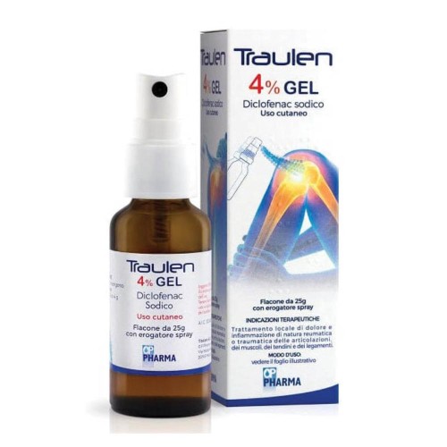 TRAULEN*GEL FL 25G 4% C/EROG