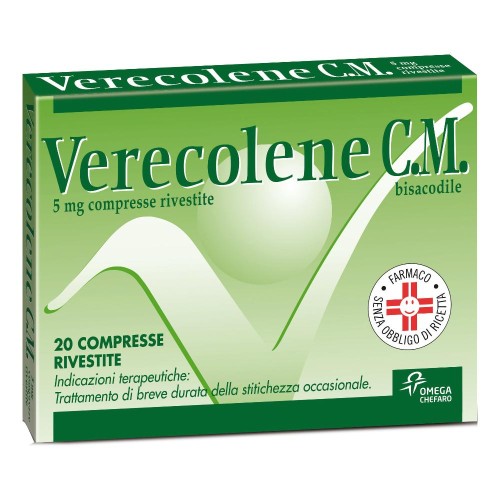 VERECOLENE CM 5 MG COMPRESSE RIVESTITE 20 COMPRESSE