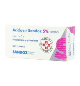 ACICLOVIR SAND CREMA 3G 5%