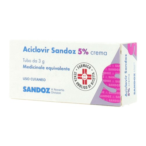 ACICLOVIR SAND CREMA 3G 5%