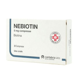 NEBIOTIN 30CPR 5MG