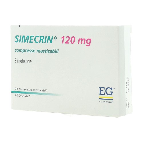 SIMECRIN 24CPR MAST 120MG
