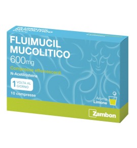FLUIMUCIL MUCOL 10CPR EFF600MG