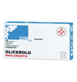 GLICEROLO EG AD 18SUPP 2250MG