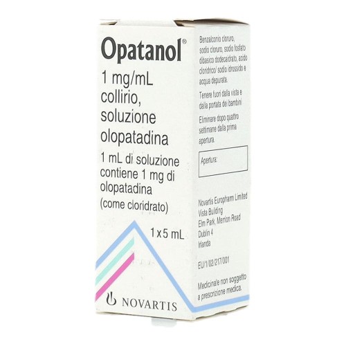OPATANOL COLLIRIO 1FL 5ML 1MG/ML