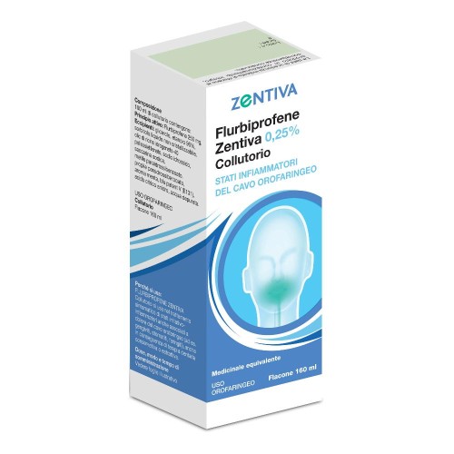 FLURBIPROFENE ZEN COLLUT 160ML