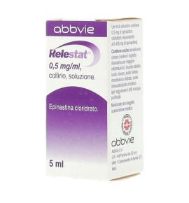 RELESTAT COLL FL 5ML 0,5MG/ML