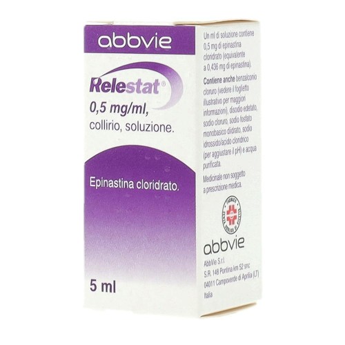 RELESTAT COLL FL 5ML 0,5MG/ML
