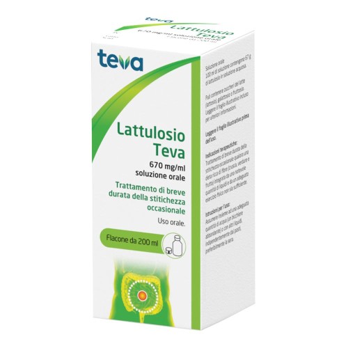 LATTULOSIO TE OS 200ML670MG/ML