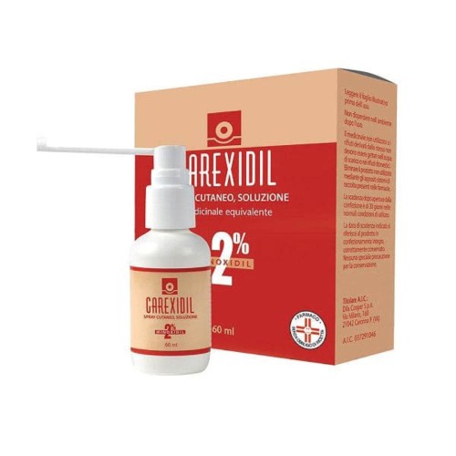 CAREXIDIL SOLUZIONE CUTANEA 60ML 2%