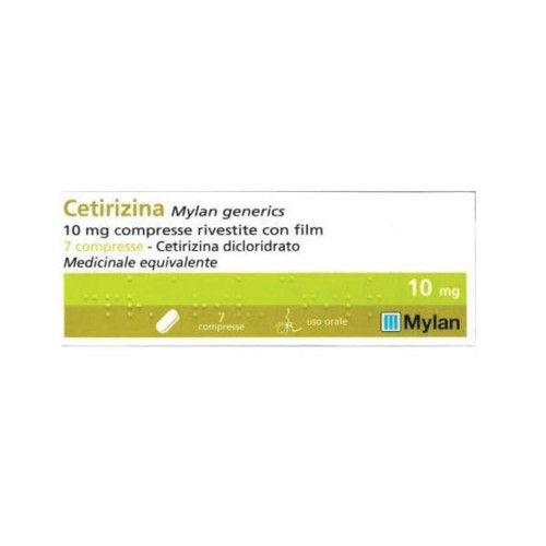 CETIRIZINA MY 7CPR RIV 10MG