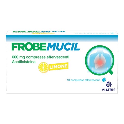 FROBEMUCIL 10CPR EFF 600MG