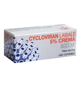 CYCLOVIRAN LABIALE CREMA 2G 5%