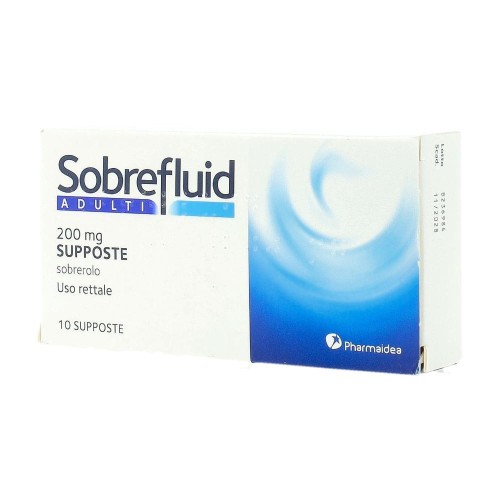SOBREFLUID AD 10SUPP 200MG