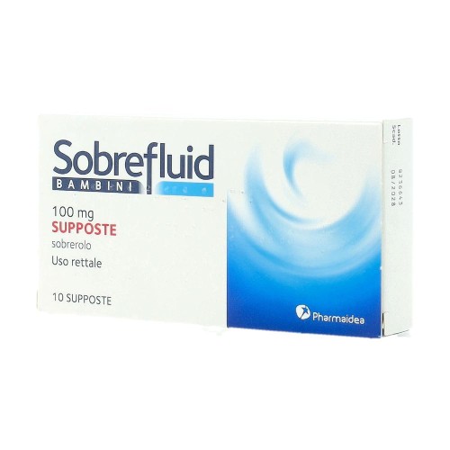 SOBREFLUID*BB 10SUPP 100MG