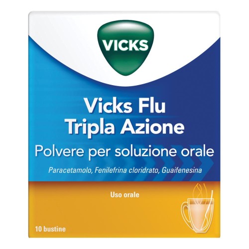 VICKS FLU TRIPLA A OS POLV10BS