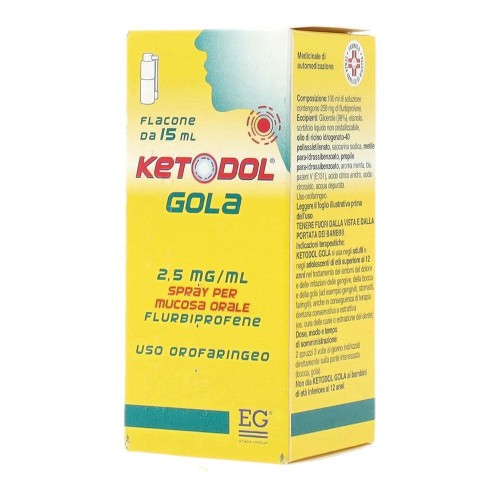 KETODOL GOLA OS SPRAY 15ML
