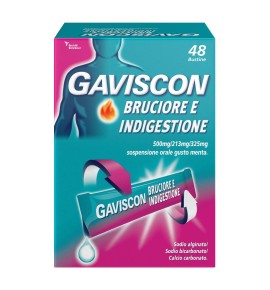 GAVISCON BRUCIORE E INDIG*48BS<