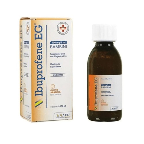 IBUPROFENE EG FL 150ML ARANCIA