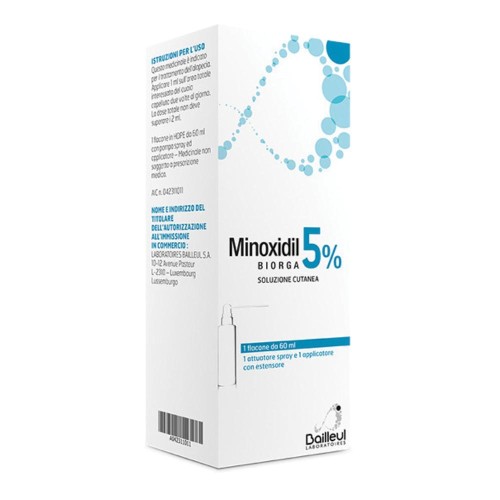 MINOXIDIL BIORGA SOL CUT60ML5%