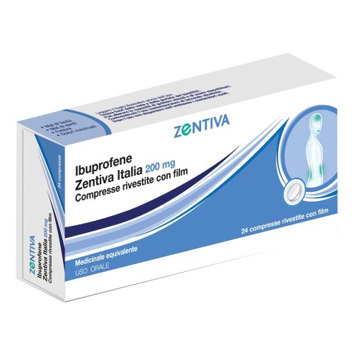 IBUPROFENE ZENT IT 24CPR 200MG