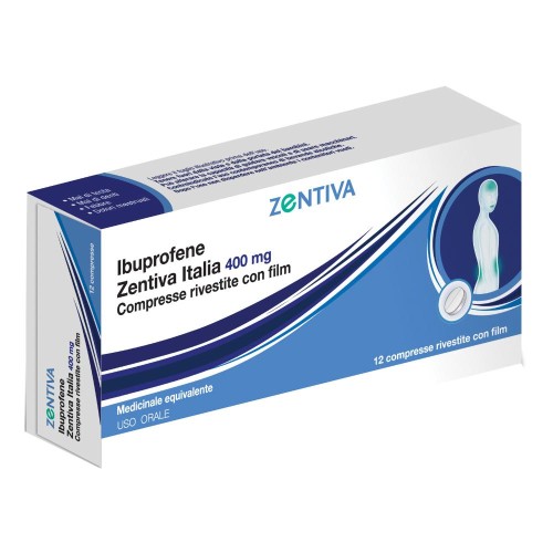 IBUPROFENE ZENT IT 12CPR 400MG