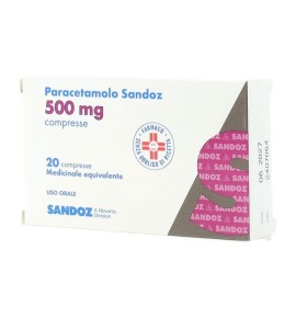 PARACETAMOLO SAND 20CPR 500MG