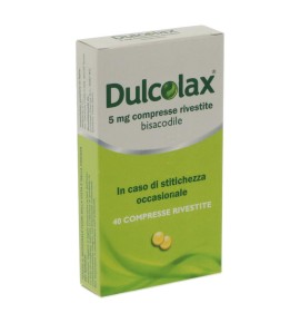 DULCOLAX*40CPR RIV 5MG