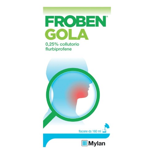 FROBEN GOLA COLLUTTORIO 160 ML 0,25%