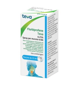 FLURBIPROFENE TE OS SPRAY 15ML