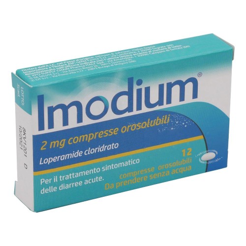 IMODIUM*12CPR OROSOL 2MG