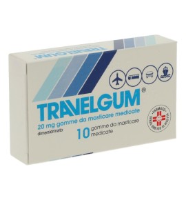 TRAVELGUM 10GOMME MAST 20MG