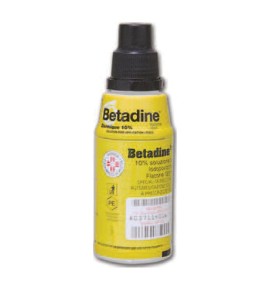 BETADINE*SOLUZ CUT 125ML 10%