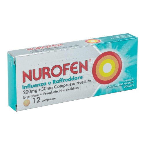 NUROFEN INFLUENZA RAFFR 12CPR