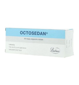 OCTOSEDAN UNG RETT 25G 50MG/G