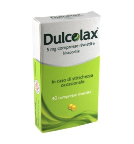 DULCOLAX*40CPR RIV 5MG GMM