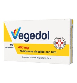 VEGEDOL 10CPR RIV 400MG