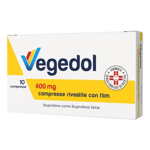 VEGEDOL 10CPR RIV 400MG