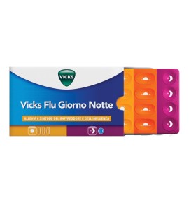 VICKS FLU GIORNO NOTTE 12+4CPR