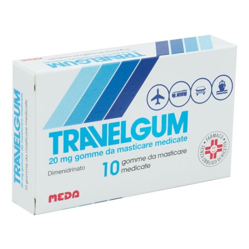 TRAVELGUM 10GOMME MAST 20MG