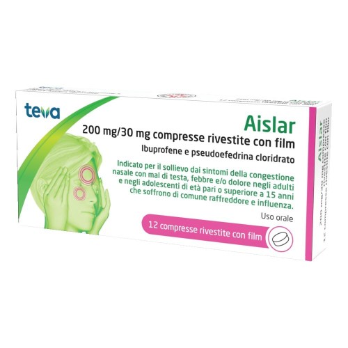 AISLAR*12CPR 200MG+30MG<>