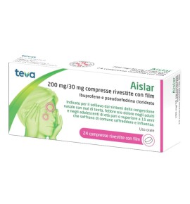 AISLAR*24CPR 200MG+30MG<>