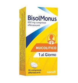 BISOLMONUS*10CPR EFF 600MG