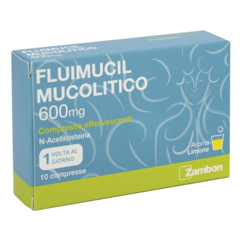 FLUIMUCIL MUCOL 10CPR EFF600MG